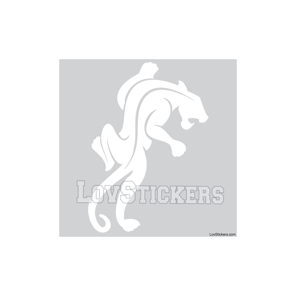 Stickers Panthère - Décoration intérieur en Vinyle - Nombreux coloris Stickers Panthère - Décoration intérieur en Vinyle - Nombreux coloris