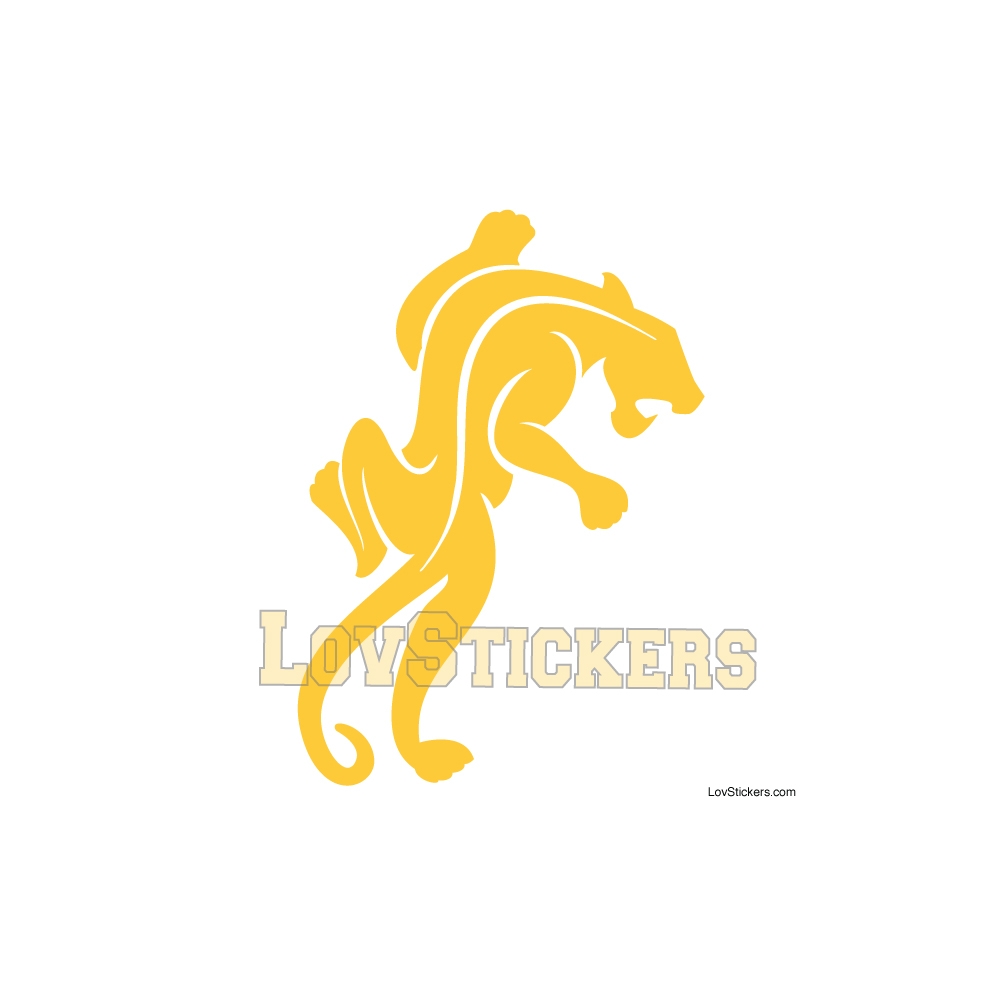 Stickers Panthère - Décoration intérieur en Vinyle - Nombreux coloris Stickers Panthère - Décoration intérieur en Vinyle - Nombreux coloris