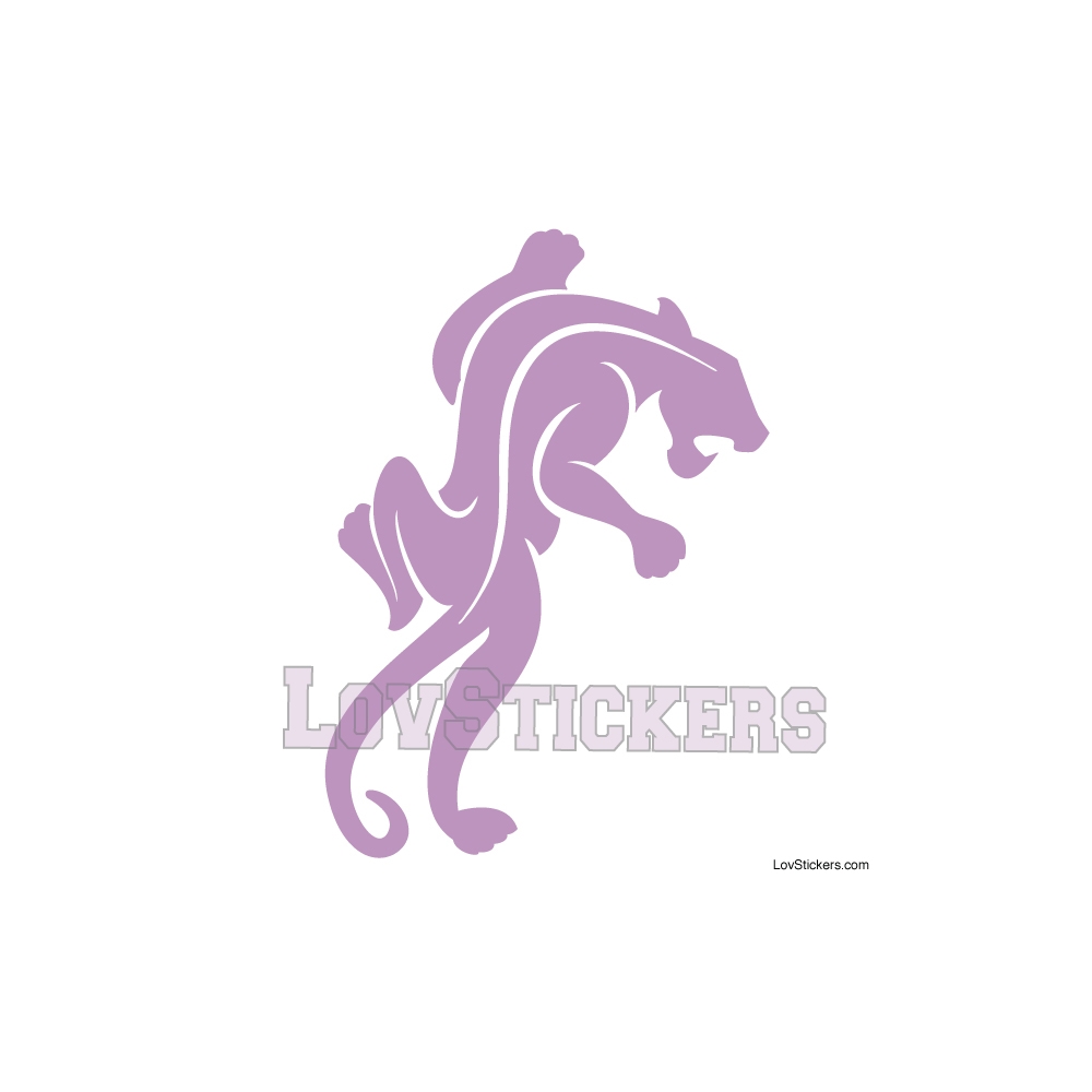 Stickers Panthère - Décoration intérieur en Vinyle - Nombreux coloris Stickers Panthère - Décoration intérieur en Vinyle - Nombreux coloris