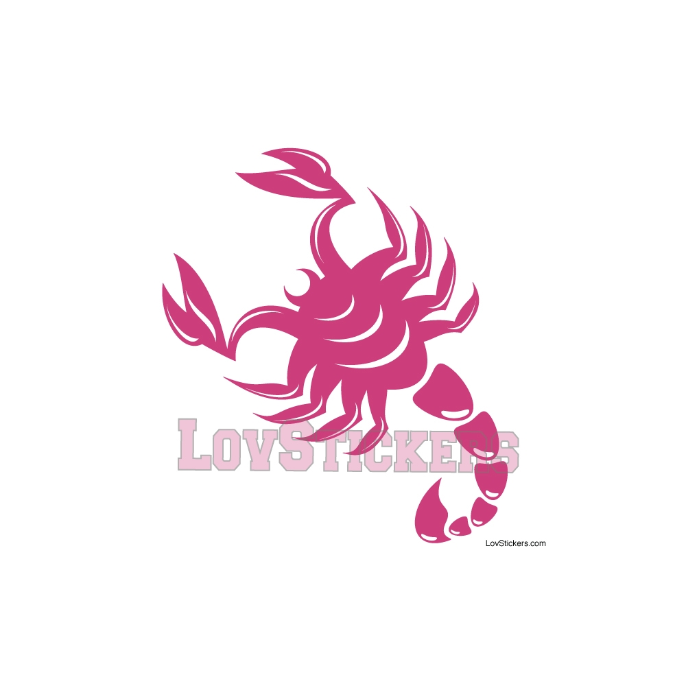 Stickers Scorpion Tribal Tatouage - Décoration intérieur en Vinyle - Nombreux coloris Stickers Scorpion Tribal Tatouage - Décoration intérieur en Vinyle - Nombreux coloris
