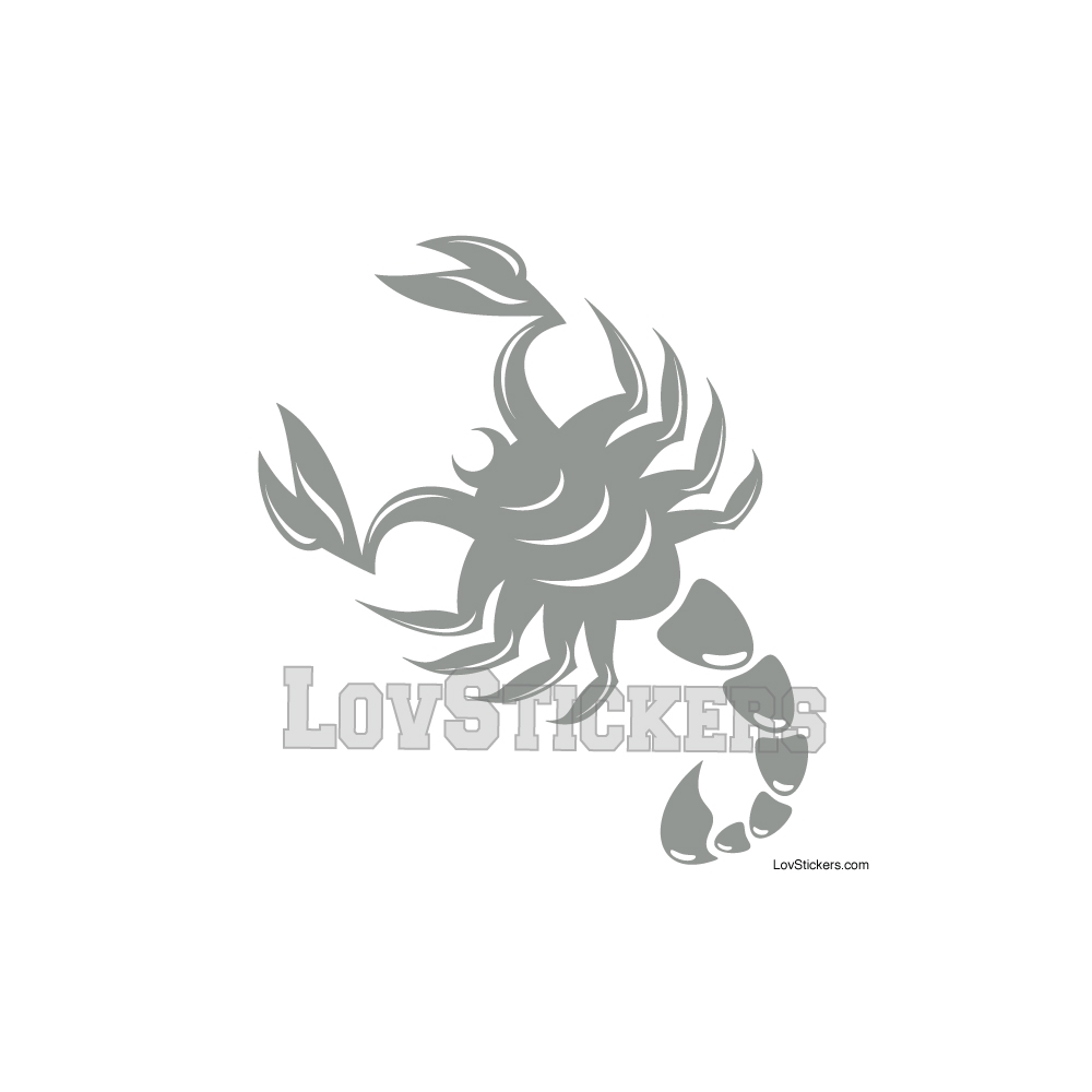 Stickers Scorpion Tribal Tatouage - Décoration intérieur en Vinyle - Nombreux coloris Stickers Scorpion Tribal Tatouage - Décoration intérieur en Vinyle - Nombreux coloris