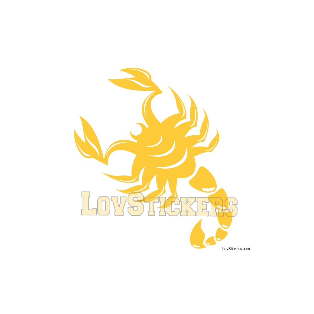 Stickers Scorpion Tribal Tatouage - Décoration intérieur en Vinyle - Nombreux coloris Stickers Scorpion Tribal Tatouage - Décoration intérieur en Vinyle - Nombreux coloris