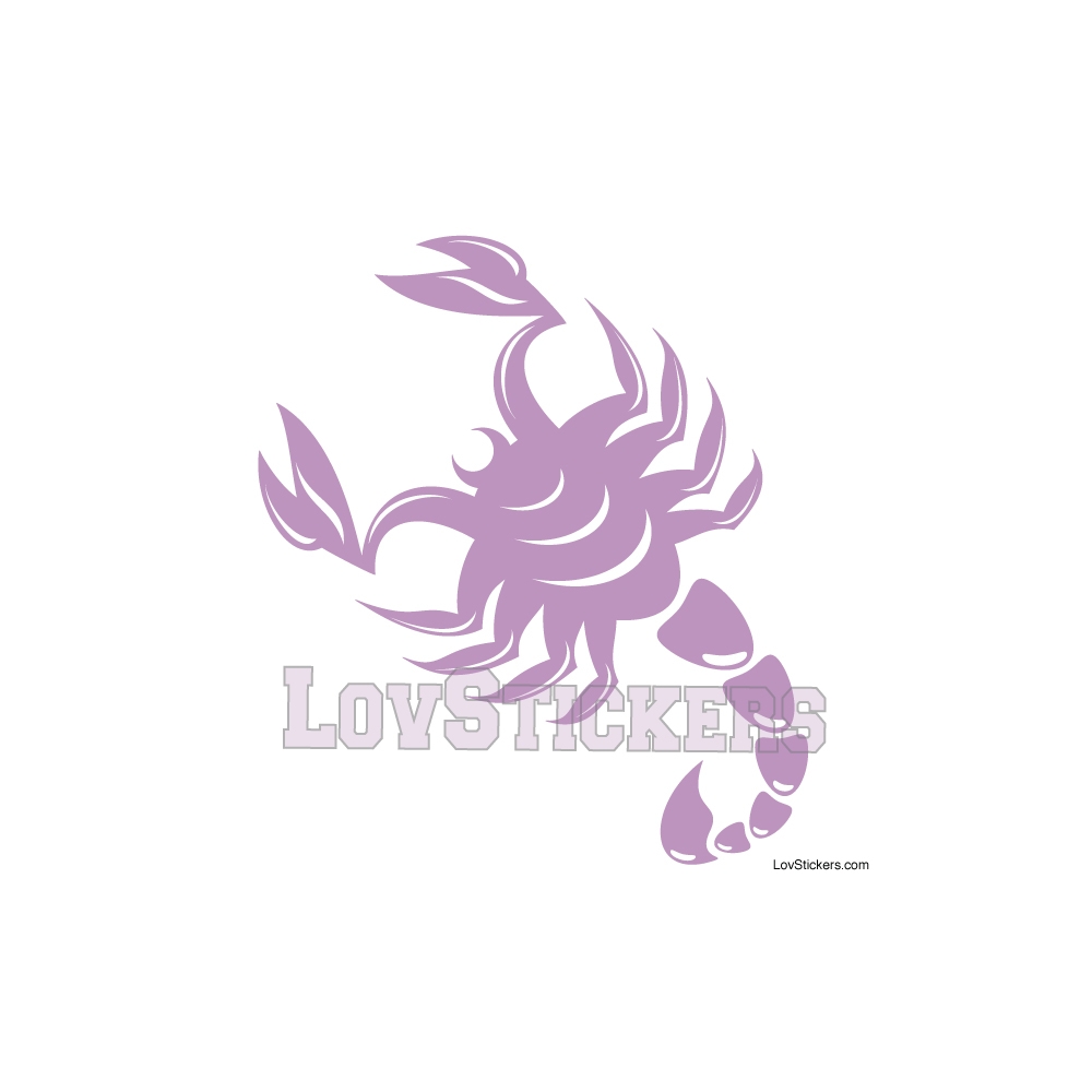 Stickers Scorpion Tribal Tatouage - Décoration intérieur en Vinyle - Nombreux coloris Stickers Scorpion Tribal Tatouage - Décoration intérieur en Vinyle - Nombreux coloris