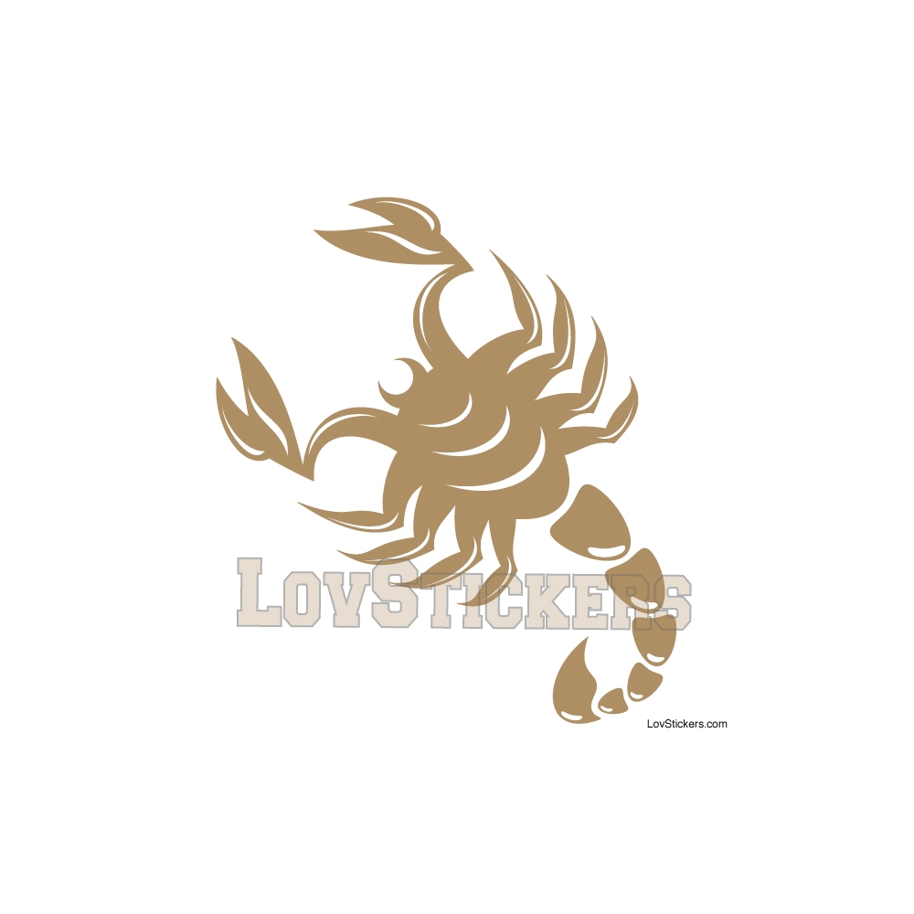 Stickers Scorpion Tribal Tatouage - Décoration intérieur en Vinyle - Nombreux coloris Stickers Scorpion Tribal Tatouage - Décoration intérieur en Vinyle - Nombreux coloris