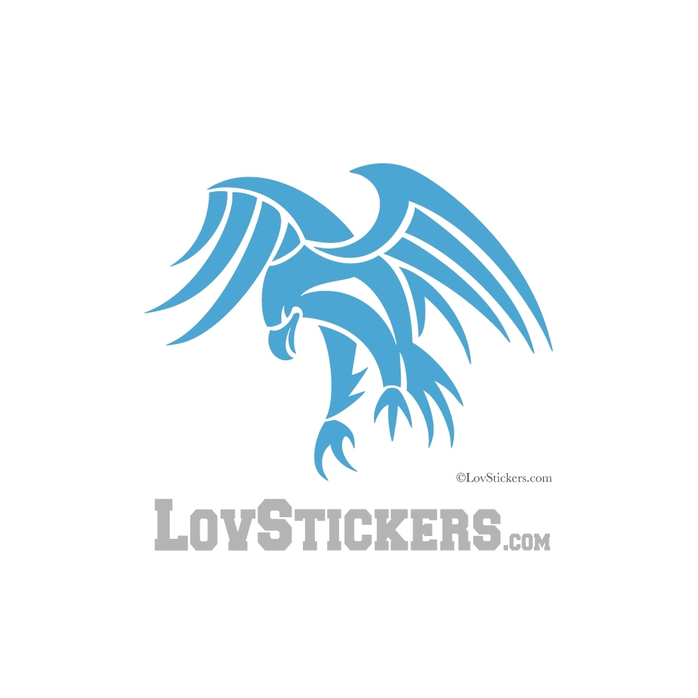 Stickers Aigle Tribal - Décoration intérieur en Vinyle - Nombreux coloris Stickers Aigle Tribal - Décoration intérieur en Vinyle - Nombreux coloris