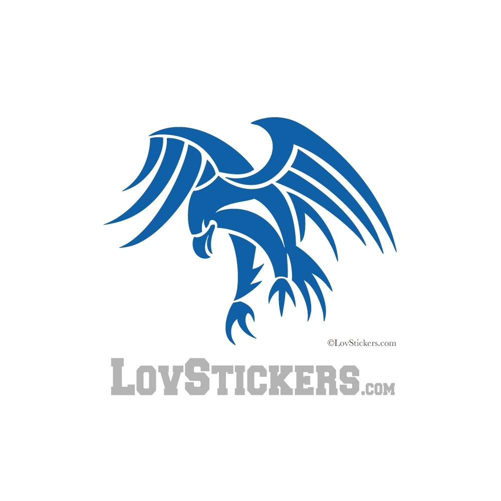 Stickers Aigle Tribal - Décoration intérieur en Vinyle - Nombreux coloris Stickers Aigle Tribal - Décoration intérieur en Vinyle - Nombreux coloris
