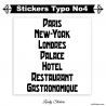Stickers Font Trad - 2 lettres et chiffres adhesif - Autocollant voiture auto vitrine magasin