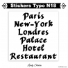 Sticker pas cher pour voiture Magasin publicité et vitrine