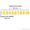 Stickers Chiffres - 10 Numeros Educatif -