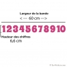 Stickers Chiffres - 10 Numeros Educatif -