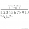 Stickers Chiffres - 10 Numeros Educatif -