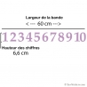 Stickers Chiffres - 10 Numeros Educatif -