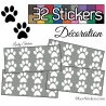 Sticker pattes de chat - Autocollant LovStickers.com