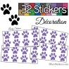 Sticker pattes de chat - Autocollant LovStickers.com