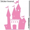 Sticker Chateau Fort - Décoration intérieur en Vinyle - Nombreux coloris