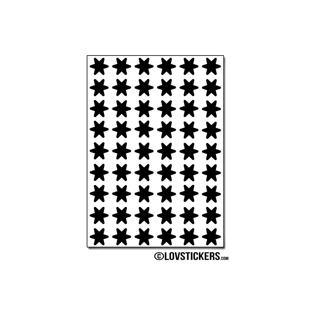 432 Stickers Etoiles 1cm - Décoration Gommette Loisirs - Vinyle Repositionnable 432 Stickers Etoiles 1cm - Décoration Gommette Loisirs - Vinyle Repositionnable