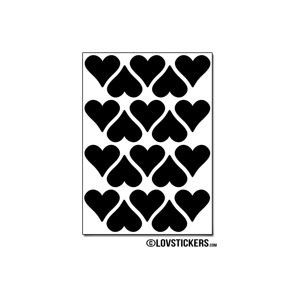 160 Stickers Coeur 2cm - Décoration Gommette Loisirs - Vinyle Repositionnable 160 Stickers Coeur 2cm - Décoration Gommette Loisirs - Vinyle Repositionnable