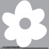 Sticker Fleur 60 cm - Décoration intérieur en Vinyle - Nombreux coloris
