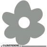 Sticker Fleur 60 cm - Décoration intérieur en Vinyle - Nombreux coloris