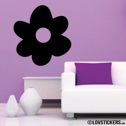 Sticker Fleur 60 cm - Décoration intérieur en Vinyle - Nombreux coloris