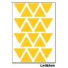 160 Triangles 2 cm - Gommette Pas cher de decoration Repositionnable en Vinyle