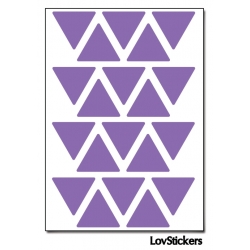 160 Triangles 2 cm - Gommette Pas cher de decoration Repositionnable en Vinyle