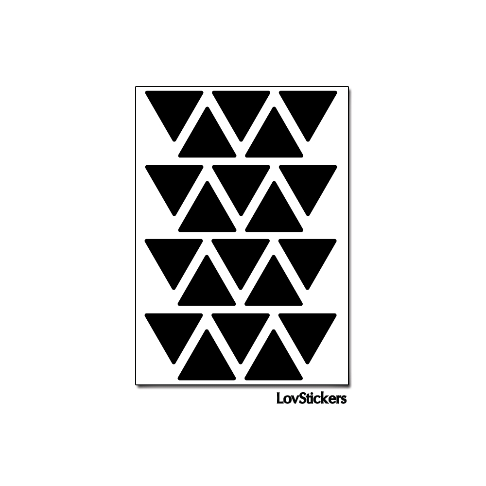 160 Triangles 2 cm - Gommette Pas cher de decoration Repositionnable en Vinyle 160 Triangles 2 cm - Gommette Pas cher de decoration Repositionnable en Vinyle