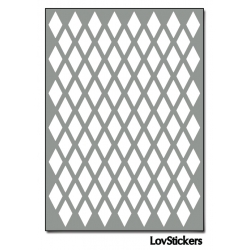 720 Stickers Losange 1,2cm - Décoration Gommette Loisirs - Vinyle Repositionnable