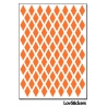 720 Stickers Losange 1,2cm - Décoration Gommette Loisirs - Vinyle Repositionnable