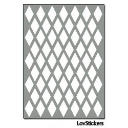 472 Stickers Losange 1,5 cm - Décoration Gommette Loisirs - Vinyle Repositionnable