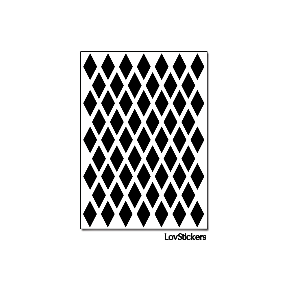 472 Stickers Losange 1,5 cm - Décoration Gommette Loisirs - Vinyle Repositionnable 472 Stickers Losange 1,5 cm - Décoration Gommette Loisirs - Vinyle Repositionnable