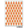 472 Stickers Losange 1,5 cm - Décoration Gommette Loisirs - Vinyle Repositionnable