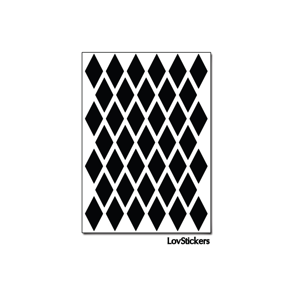 312 Stickers Losange 2 cm - Décoration Gommette Loisirs - Vinyle Repositionnable 312 Stickers Losange 2 cm - Décoration Gommette Loisirs - Vinyle Repositionnable