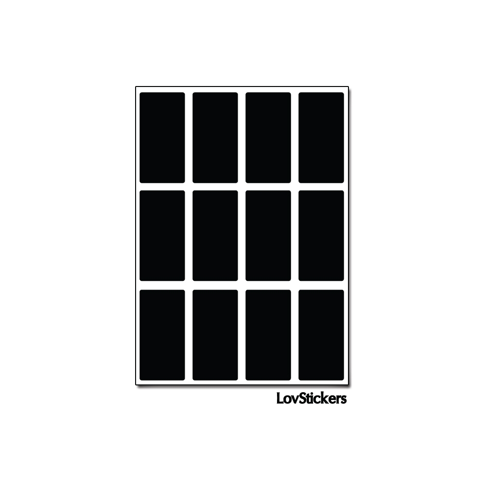 96 Stickers Rectangle 1,5 cm - Décoration Gommette Loisirs - Vinyle Repositionnable 96 Stickers Rectangle 1,5 cm - Décoration Gommette Loisirs - Vinyle Repositionnable