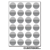 192 Stickers Ronds 1,5cm - Décoration Gommette Loisirs - Vinyle Repositionnable