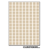 1008 Carrés 0,6cm - Gommette Deco - Repositionnable - Vinyle