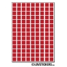 1008 Carrés 0,6cm - Gommette Deco - Repositionnable - Vinyle
