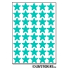 320 Etoiles 1,3cm - Gommette Deco Repositionnable en Vinyle