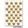 224 Etoiles 1,5cm - Gommette Deco Repositionnable en Vinyle