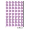 432 Ronds 1cm - Gommette Deco - Repositionnable - Vinyle pour activités et jeux pour enfants