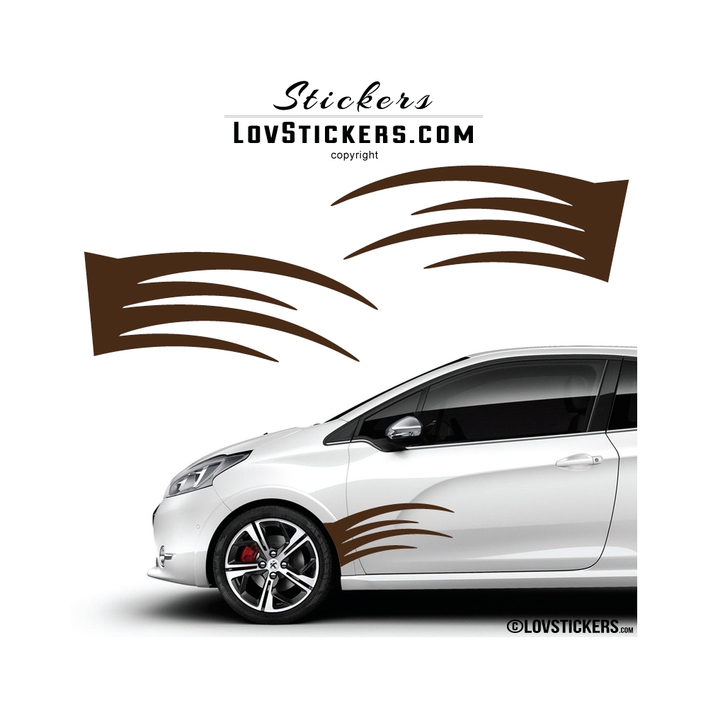 2 Tribal Tuning Voiture  - Stickers Decoration