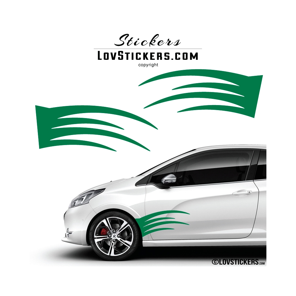 2 Tribal Tuning Voiture  - Stickers Decoration