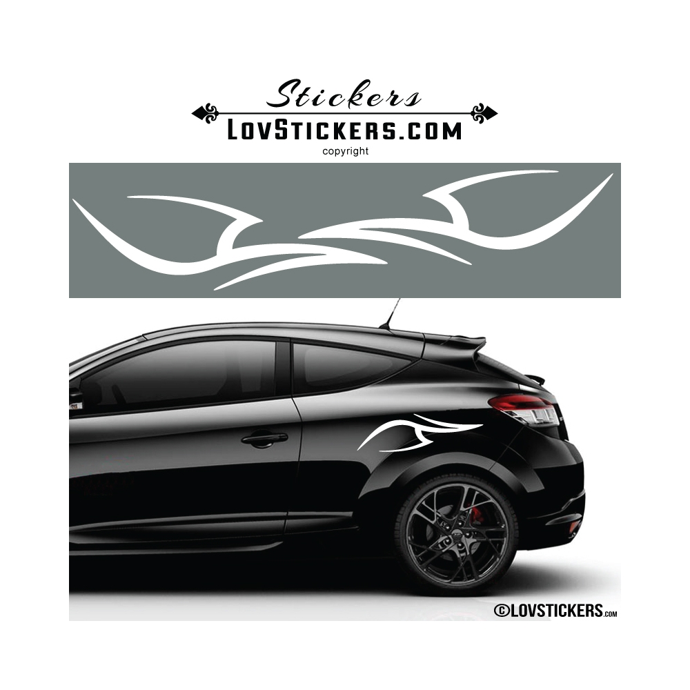 2 Tribal Tuning Voiture - Stickers Deco auto voiture 2 Tribal Tuning Voiture - Stickers Deco auto voiture