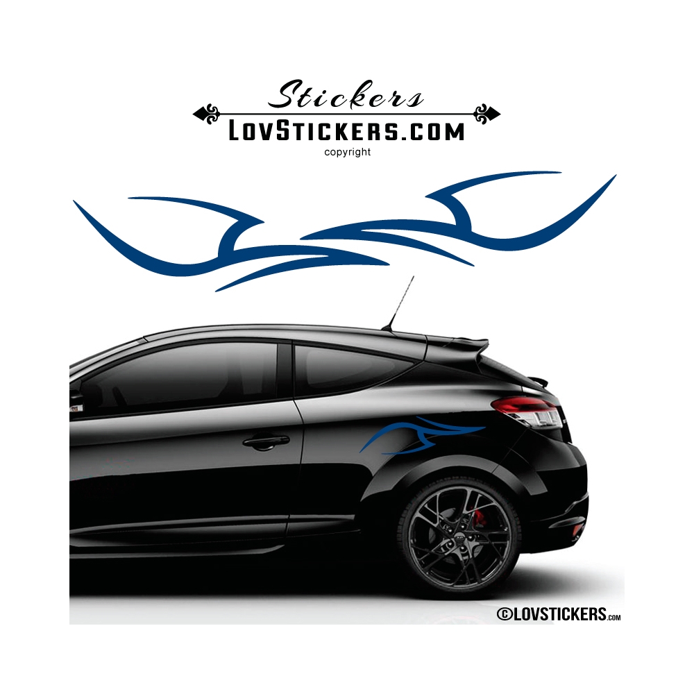 2 Tribal Tuning Voiture - Stickers Deco auto voiture 2 Tribal Tuning Voiture - Stickers Deco auto voiture