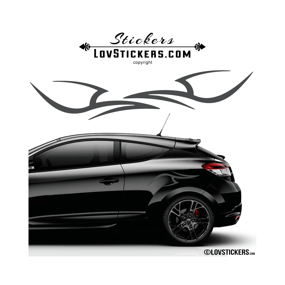 2 Tribal Tuning Voiture - Stickers Deco auto voiture 2 Tribal Tuning Voiture - Stickers Deco auto voiture