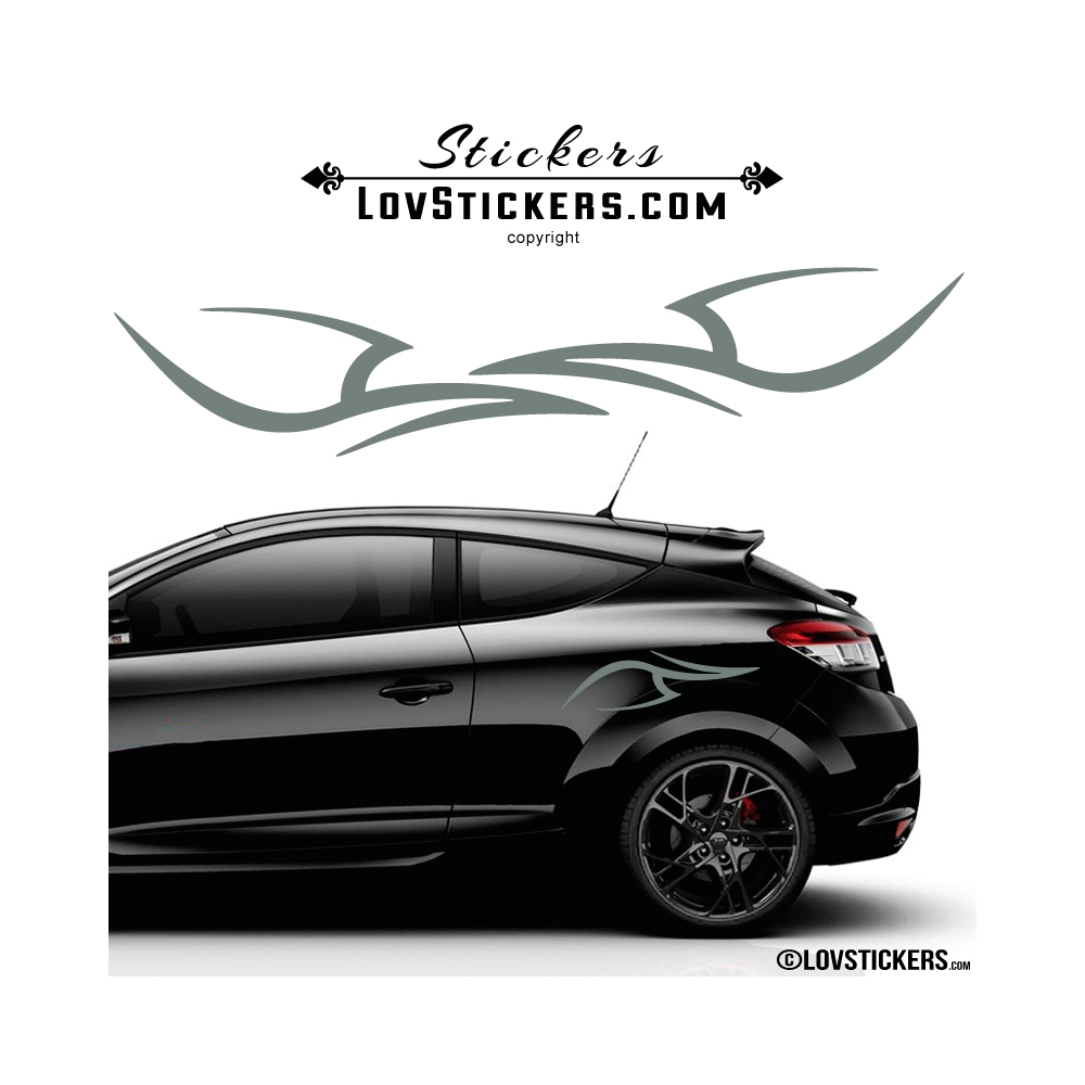2 Tribal Tuning Voiture - Stickers Deco auto voiture 2 Tribal Tuning Voiture - Stickers Deco auto voiture