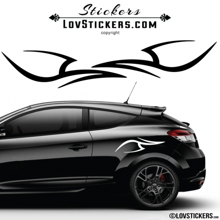 2 Tribal Tuning Voiture - Stickers Deco auto voiture 2 Tribal Tuning Voiture - Stickers Deco auto voiture