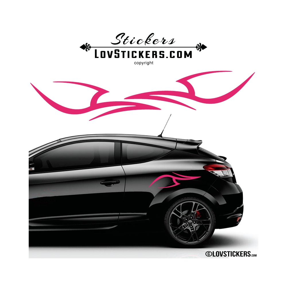 2 Tribal Tuning Voiture - Stickers Deco auto voiture 2 Tribal Tuning Voiture - Stickers Deco auto voiture