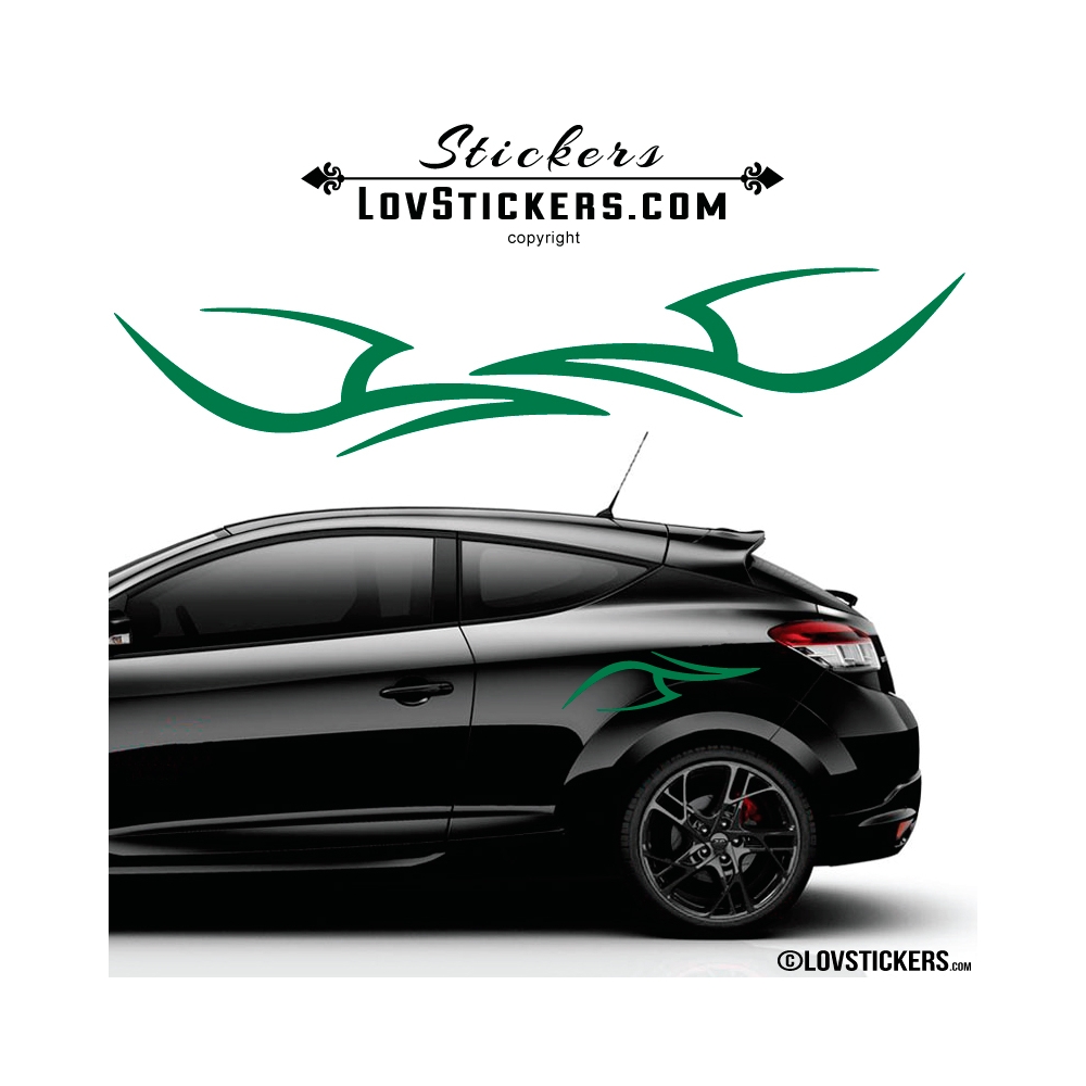 2 Tribal Tuning Voiture - Stickers Deco auto voiture 2 Tribal Tuning Voiture - Stickers Deco auto voiture