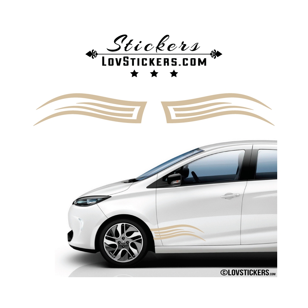 2 Tribal Tuning Voiture - Stickers de Decoration 2 Tribal Tuning Voiture - Stickers de Decoration